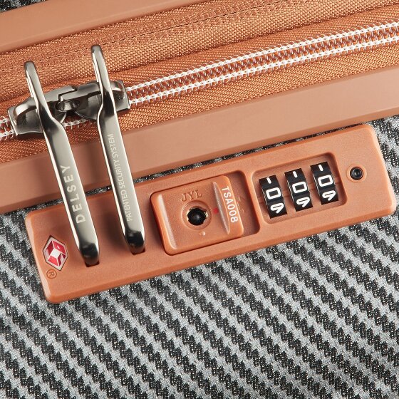 Delsey Paris Helium Ultimate 4 roues Valise cabine 55 cm '"avec soufflet d''extension"'