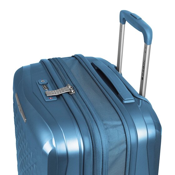 Gabol Queens 4 roulettes Trolley M 64.5 cm avec soufflet d'extension