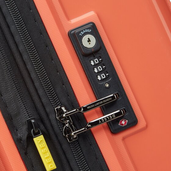 Delsey Paris Lutece Se 4 roues Valise cabine 79 cm '"avec soufflet d''extension"'