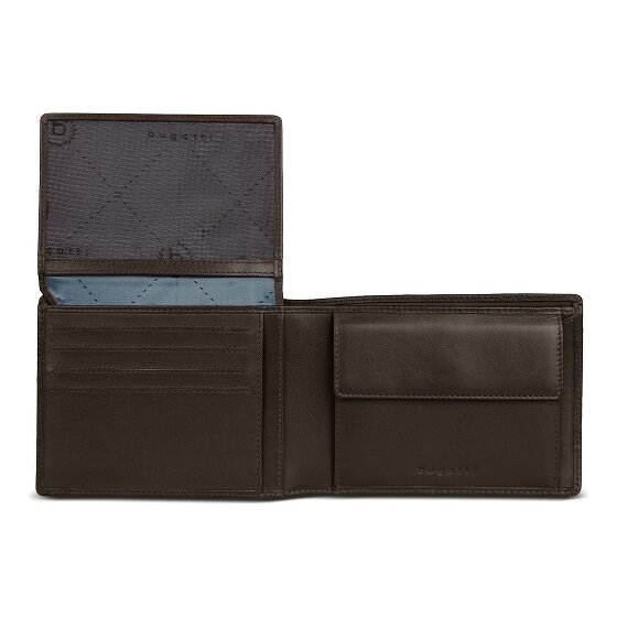 bugatti Due Porte-monnaie Protection RFID Cuir 12.5 cm