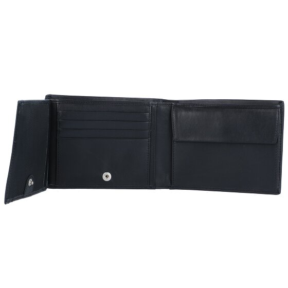 Esquire New Silk Porte-monnaie en cuir 12 cm
