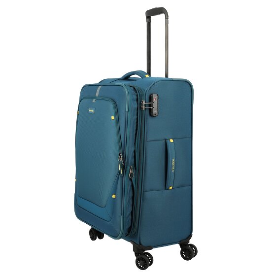 Travelite Umbria 4 roulettes Trolley M 67 cm avec soufflet d'extension