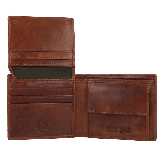 Greenburry Newport Porte-monnaie Protection RFID Cuir 11 cm
