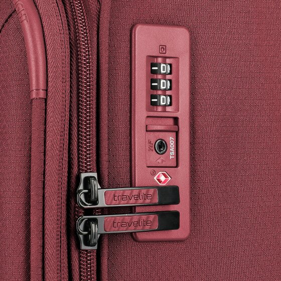Travelite Skaii 4 roues Set de valises 3 pièces avec soufflet d'extension