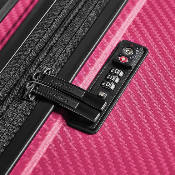 Smartbox Edition 01 4 roulettes Trolley 76 cm avec soufflet d'extension