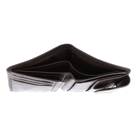 Golden Head Polo Porte-monnaie Protection RFID Cuir véritable 12 cm