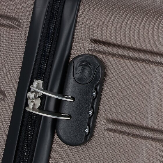 Nowi Bergamo 4 roulettes Set de valises 2 pièces