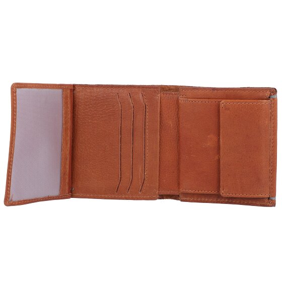Burkely Antique Avery Porte-monnaie en cuir RFID 10 cm