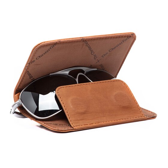 The Chesterfield Brand Maplewood Étui à lunettes Cuir 3 cm