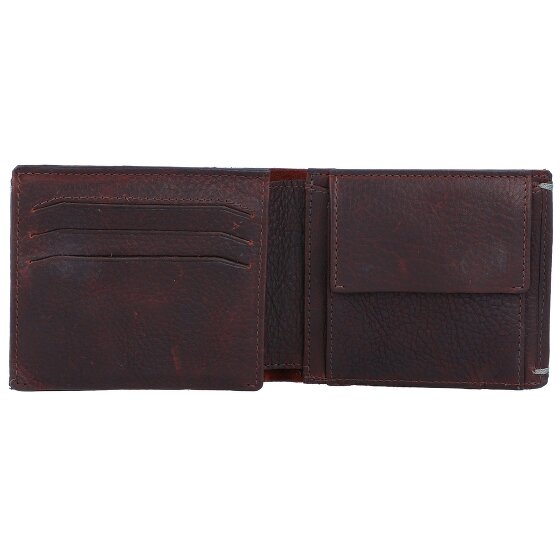 Burkely Antique Avery Porte-monnaie en cuir RFID 12 cm