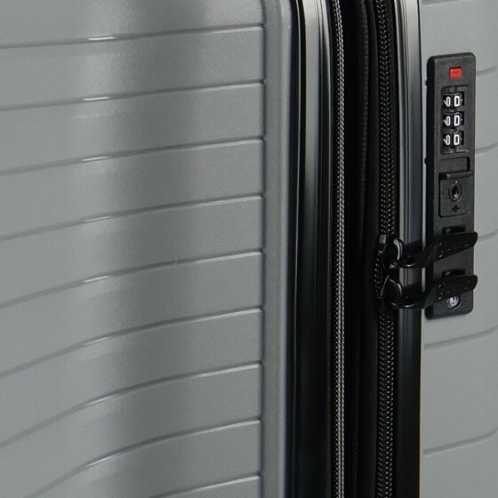 Benzi 5808 4 roulettes Trolley de cabine 55 cm avec soufflet d'extension