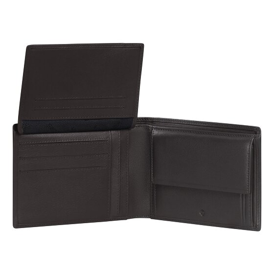 Samsonite Attack 3.0 Porte-monnaie Protection RFID Cuir véritable 9.5 cm