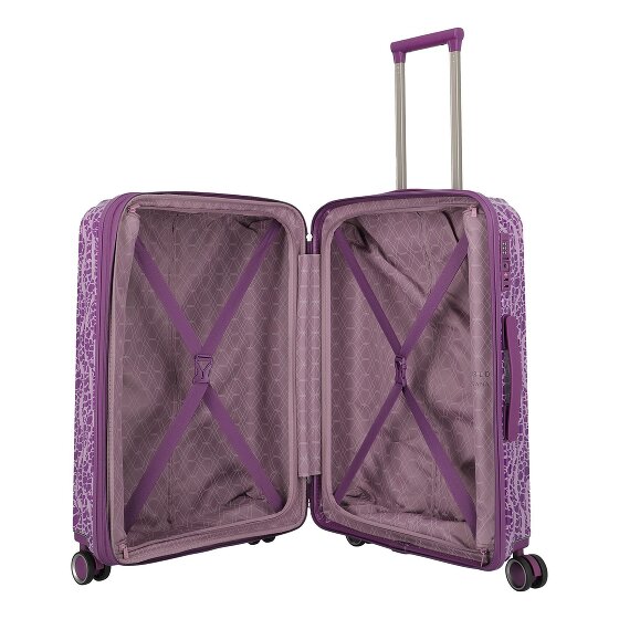 Travelite Lascana 4 roulettes Set de valises 3 pièces