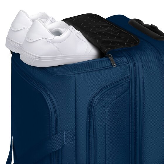 Redolz Sac de voyage Duffle Essentials à 2 roues, 70 cm de long, avec soufflet d'extension