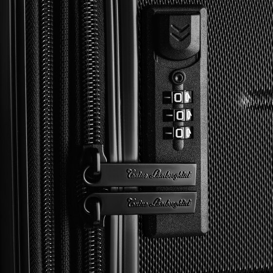 Tonino Lamborghini Milano 4 roues Valise cabine S 54 cm avec soufflet d'extension
