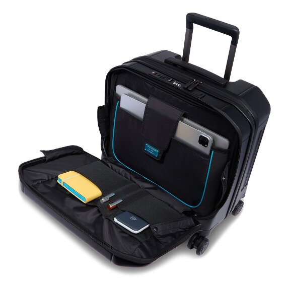 Piquadro PQ Light 4 roulettes Trolley pilote 45 cm Compartiment pour ordinateur portable