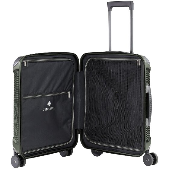Travelite Millennium 4 roulettes Trolley de cabine 55 cm