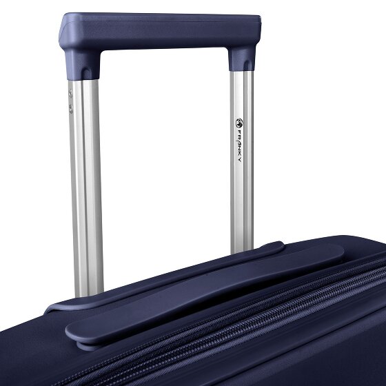 Franky London 4 roues Valise cabine L 74 cm avec soufflet d'extension