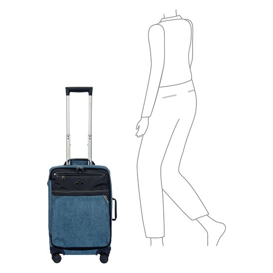 Bric's Bric´s  x Replay 4 roulettes Trolley de cabine 55 cm