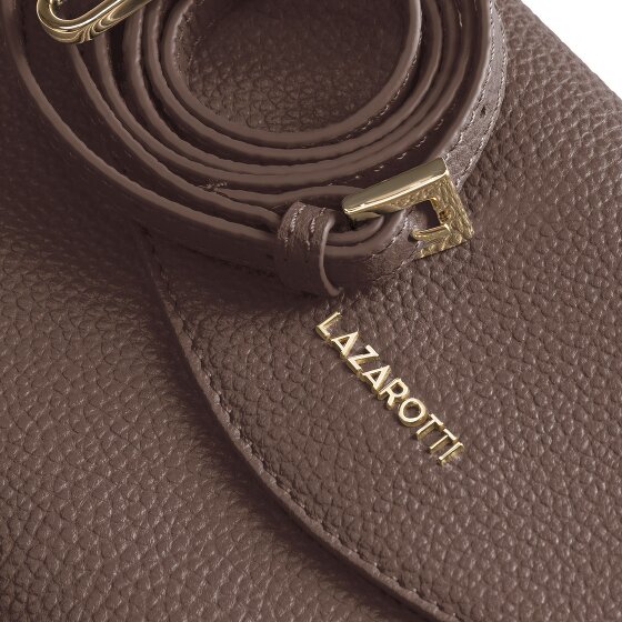 Lazarotti Bologna Leather Clutch Sac à bandoulière en cuir 23 cm