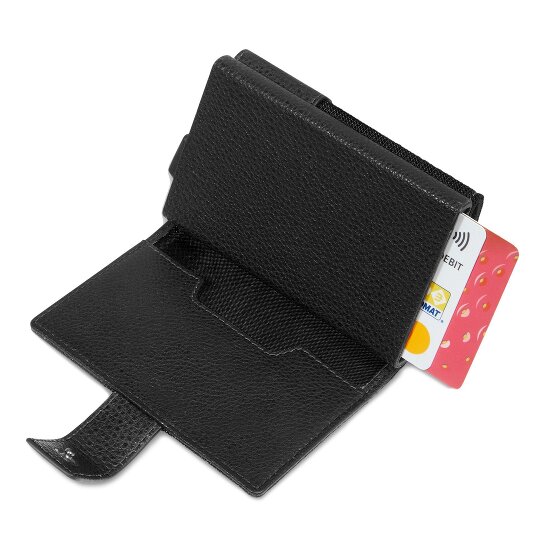 Piquadro Marcel Étui pour cartes de crédit Protection RFID Cuir 11.5 cm