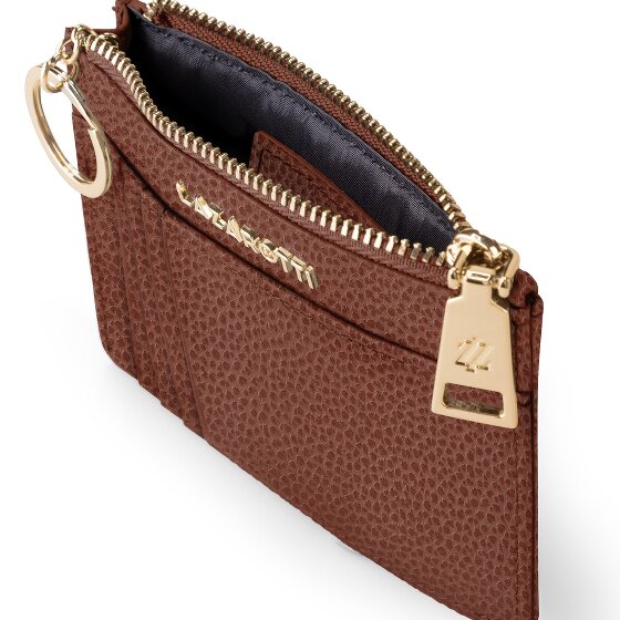 Lazarotti Bologna Leather Porte-clés en cuir 11,5 cm avec poche Air Tag