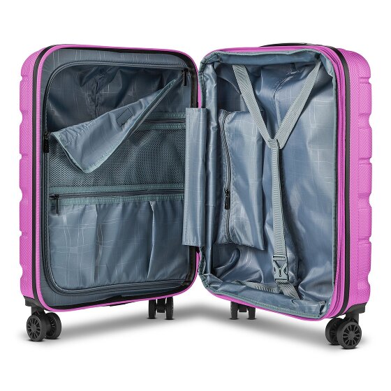 Franky Munich 4.0 4 roues Valise cabine S 53 cm avec soufflet d'extension
