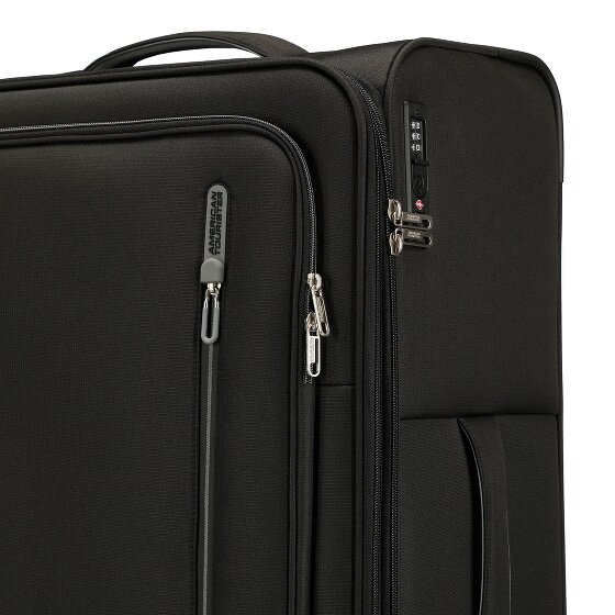 American Tourister Cloudrider 4 roulettes Trolley L 78.5 cm avec soufflet d'extension