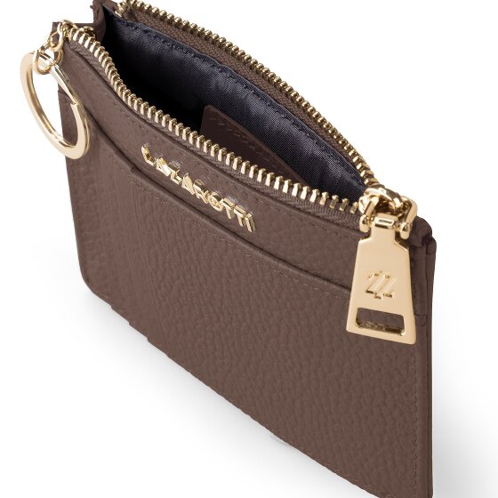 Lazarotti Bologna Leather Porte-clés en cuir 11,5 cm avec poche Air Tag