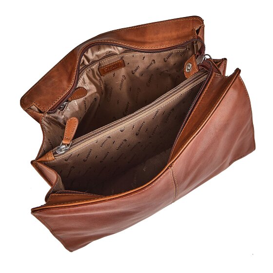 Esquire Dallas Trousse de toilette Cuir véritable 30 cm