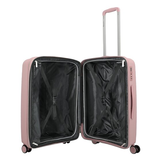 Travelite Tamaris x Travelite Voyaage 4 roulettes Set de valises 3 pièces avec soufflet d'extension