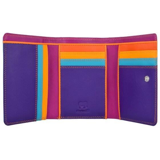 Mywalit Medium Tri-fold Porte-monnaie en cuir 12 cm