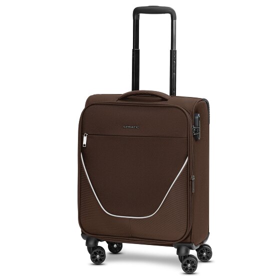 Stratic taska 4-roues trolley cabine S 55 cm avec soufflet d'extension