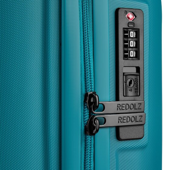 Redolz Pro ABS 4 roues Set de valises 3 pièces avec soufflet d'extension
