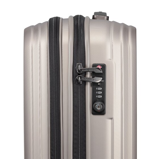 Pack Easy B-Solutions 4 roulettes Trolley de cabine S 55 cm Compartiment pour ordinateur portable