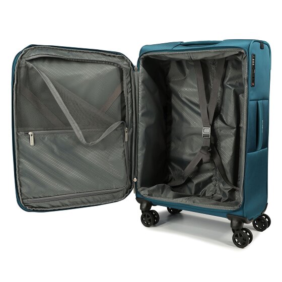 Samsonite Base Breeze 4 roulettes Trolley 67 cm avec soufflet d'extension