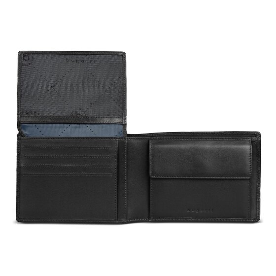 bugatti Due Porte-monnaie Protection RFID Cuir 12.5 cm
