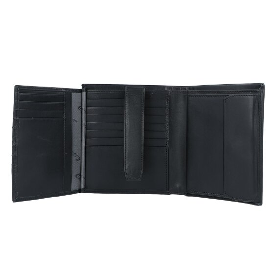 Esquire New Silk Porte-monnaie en cuir 10 cm