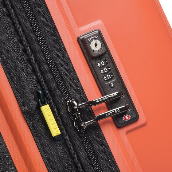 Delsey Paris Lutece Se 4 roues Valise cabine 75 cm '"avec soufflet d''extension"'