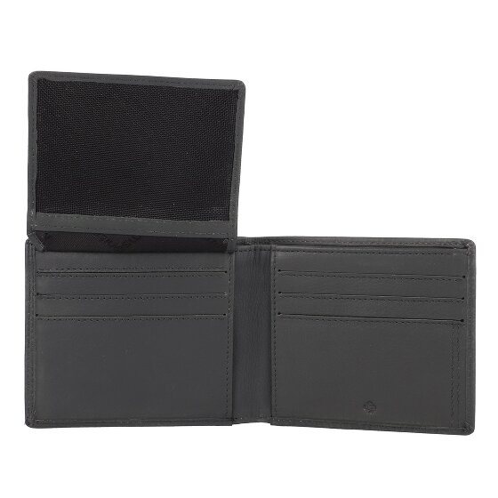 Samsonite Attack 2 Porte-monnaie Protection RFID Cuir véritable 10.5 cm