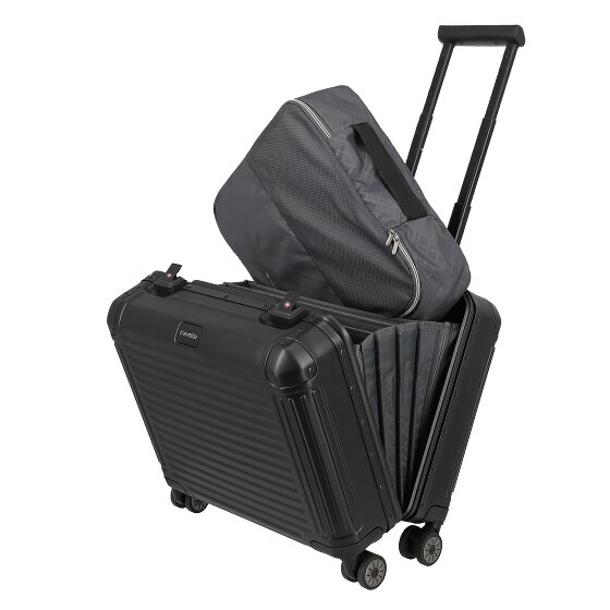 Travelite Valise business Next à 4 roues en Aluminium, 43 cm