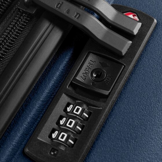 d&n Toronto 4 roulettes Set de valises 3 pièces avec soufflet d'extension