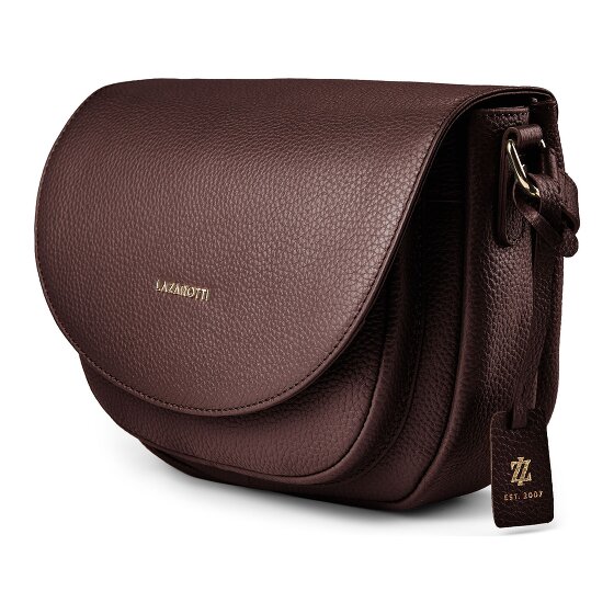 Lazarotti Sac à bandoulière « Bologna » en cuir XL, 27 cm