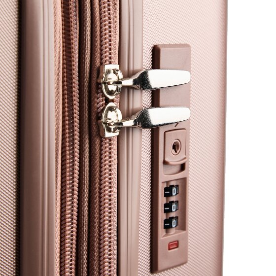 Benzi 5823 4 roues Valise cabine S 53 cm avec soufflet d'extension