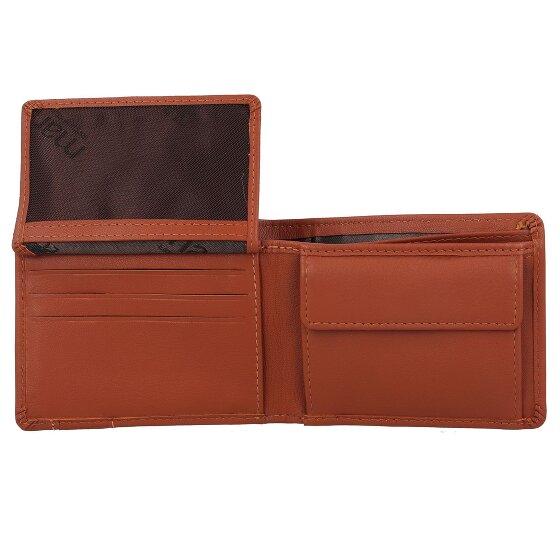 mano Don Leonardo Porte-monnaie RFID cuir 10 cm