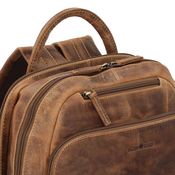 Greenburry Vintage Daypack Cuir 43 cm Compartiment pour ordinateur portable