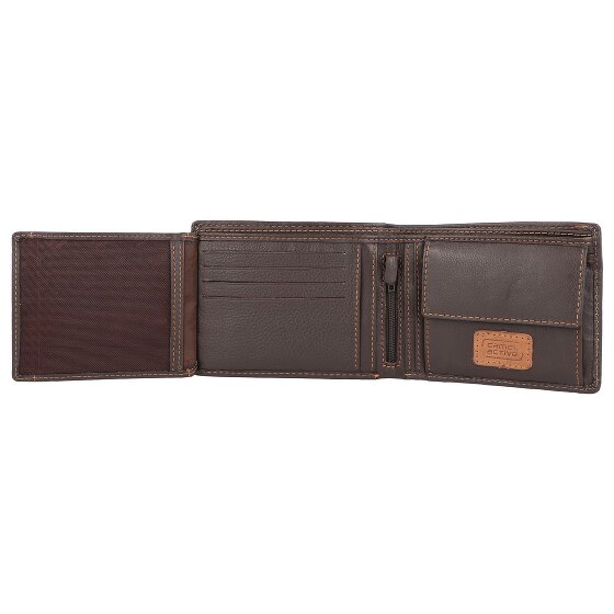 camel active California Porte-monnaie en cuir 12,5 cm