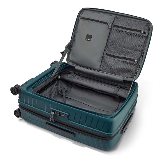 Stratic Novium 4 roues Valise cabine M 65.5 cm avec soufflet d'extension