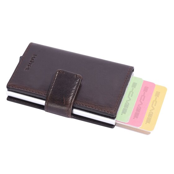 Maître Birkheim C-Two Étui pour cartes de crédit Protection RFID Cuir 6.5 cm