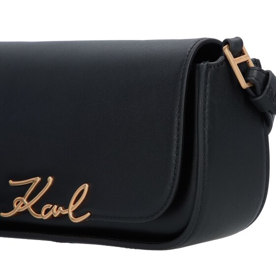 Karl Lagerfeld Signature Sac à bandoulière Cuir 24 cm